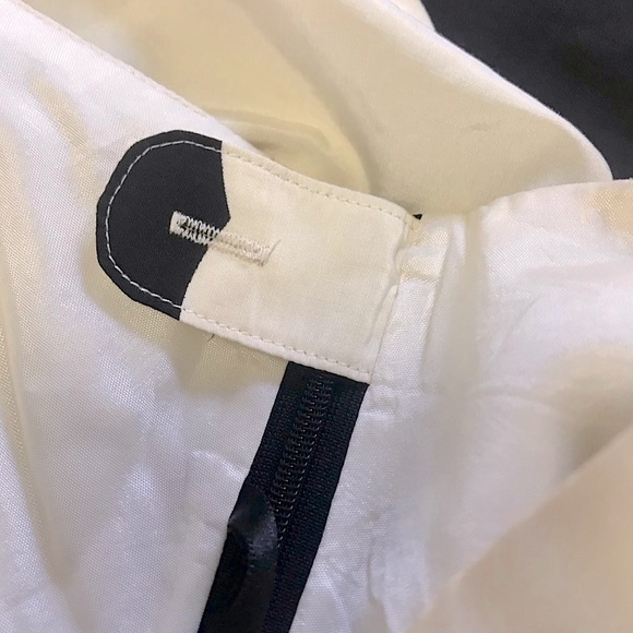 Lilly Pulitzer Party Skirt in Black Soirée Print w/ Removable Self-Tie Sash Bow - Picture 9 of 12